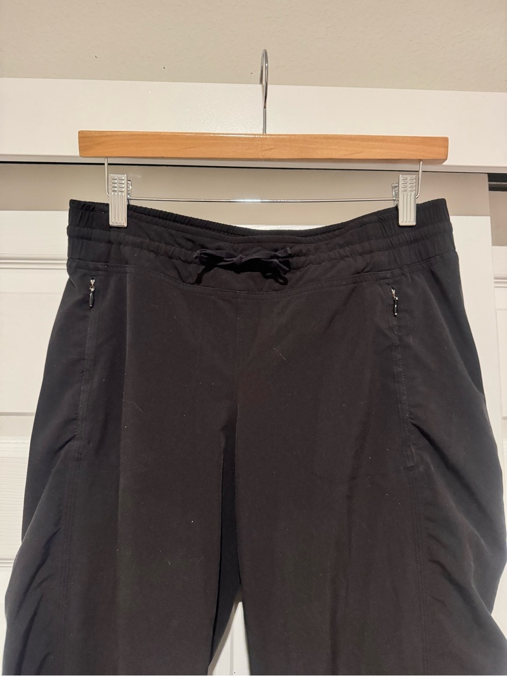 Athleta Relaxed Black Drawstring Women's Pants - Picture 3 of 6